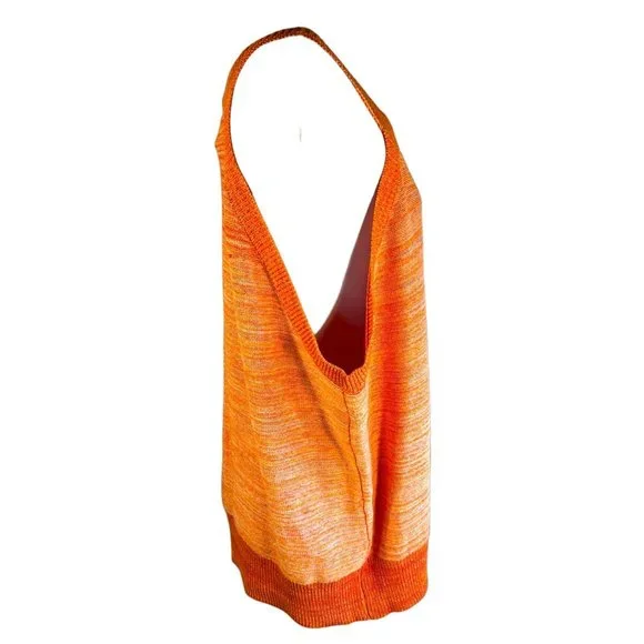 Est. 1945 Orange Knit Tank Top Women Size 22/24W NWT! - Picture 2 of 8